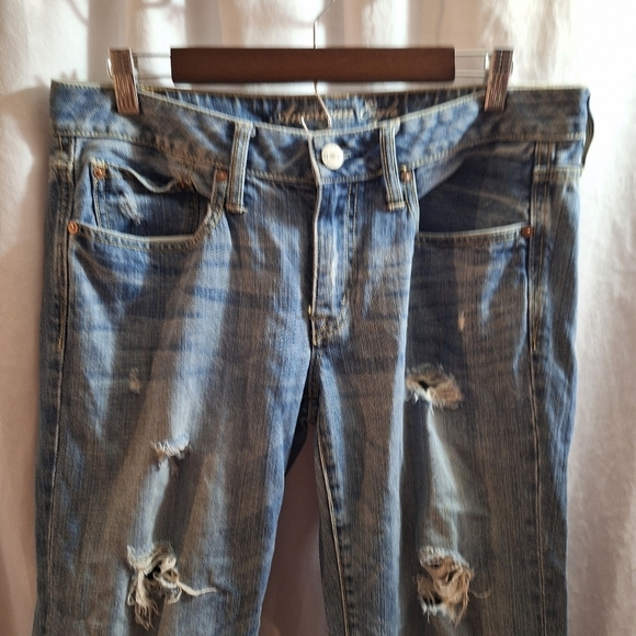 American Eagle distressed jeans size 8 - Picture 2 of 5